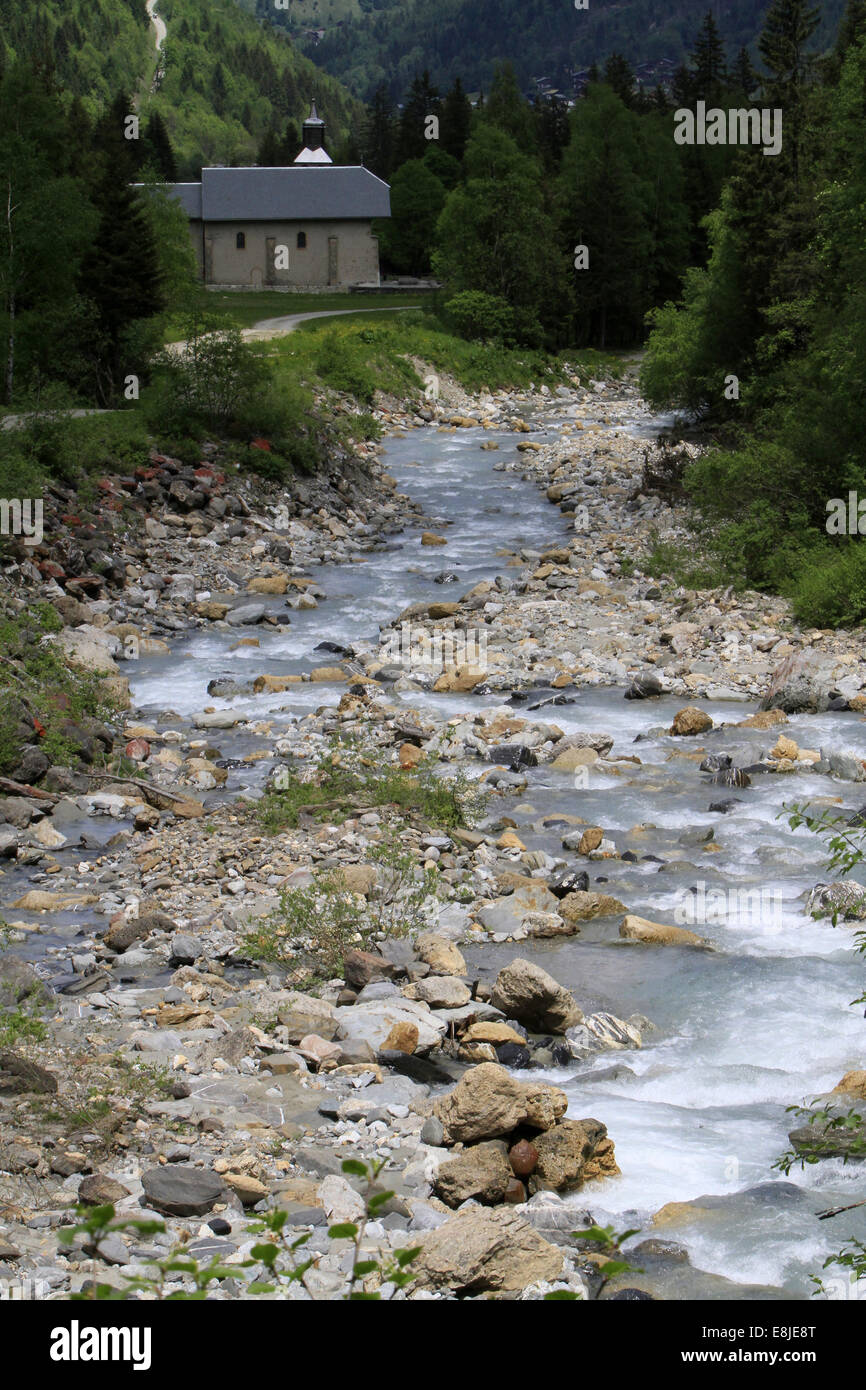 Mountain stream. Stock Photo