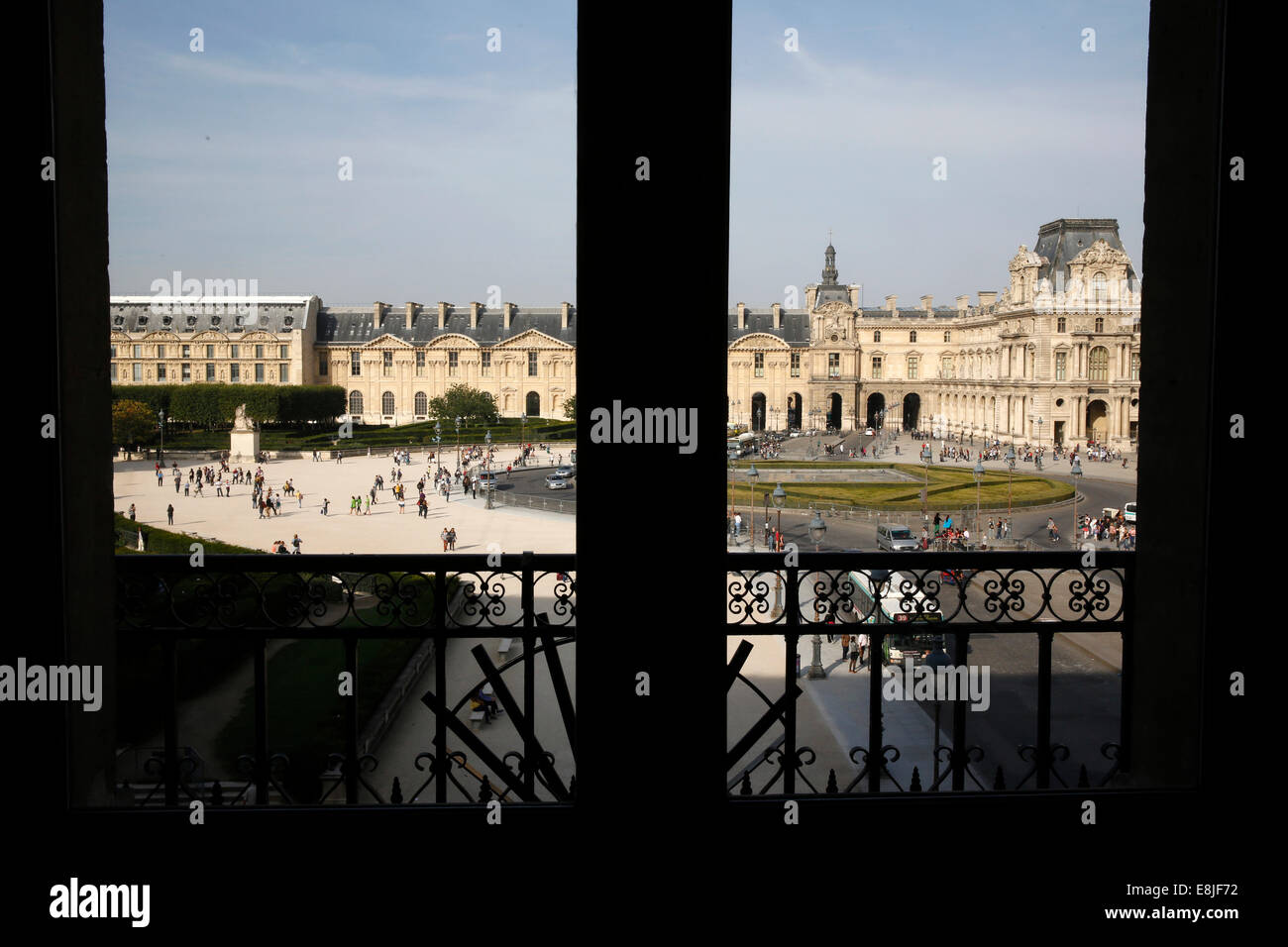 Palais du Louvre Stock Photo