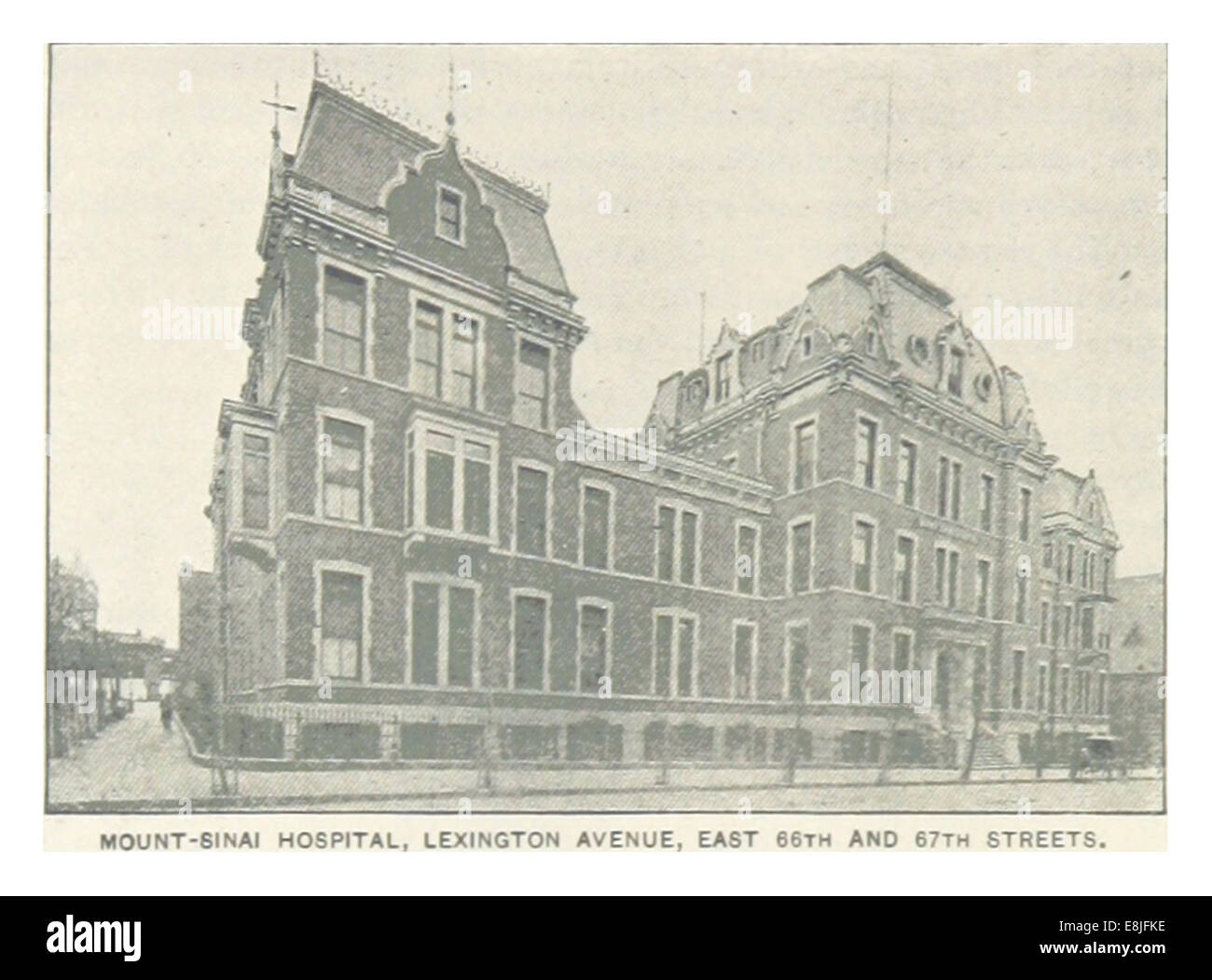 This 1893 Of Mount Sinai Hospital In New York City Shows This 1893 Of Mount Sinai Hospital In New York City Shows E8JFKE