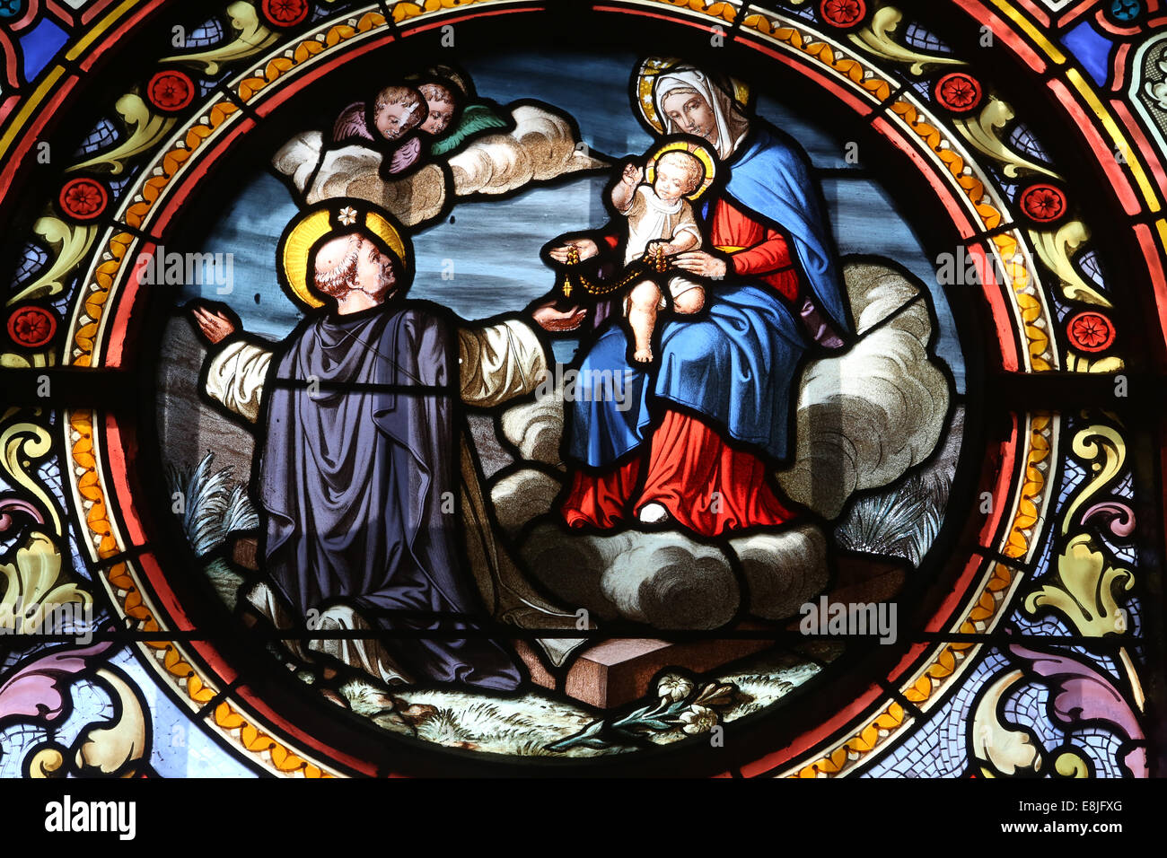 Church stained glass hi-res stock photography and images - Alamy