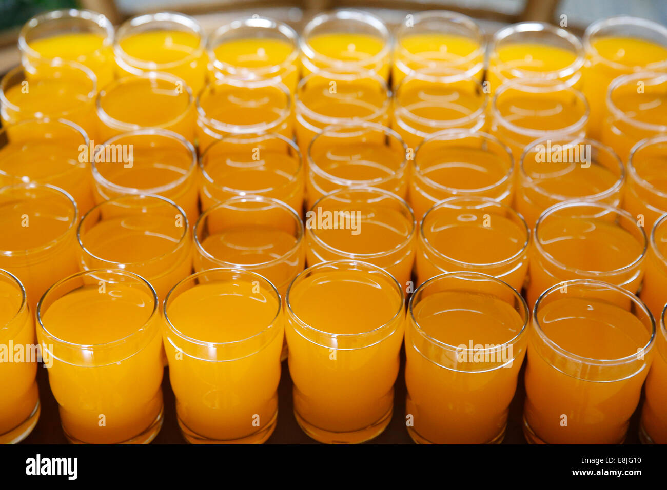 Orange juice. Stock Photo