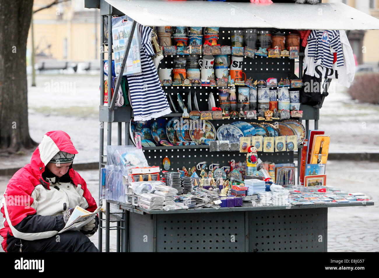 Souvenir shop. Stock Photo