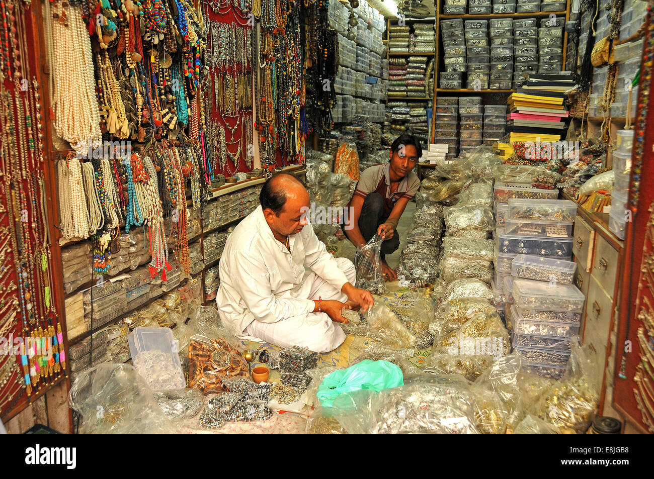 Jewelry shop Stock Photo