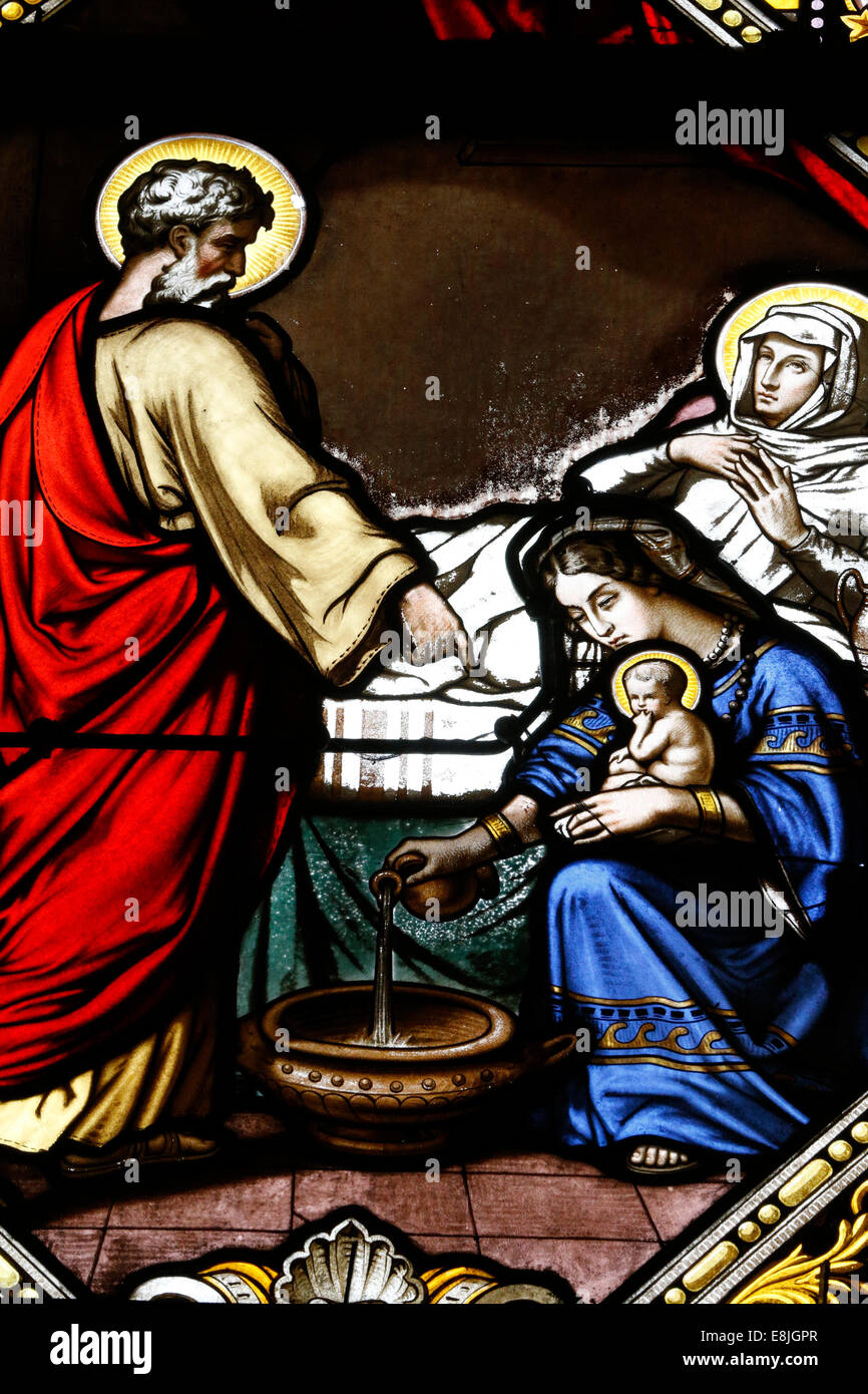 Birth of the Virgin Mary Stock Photo Alamy