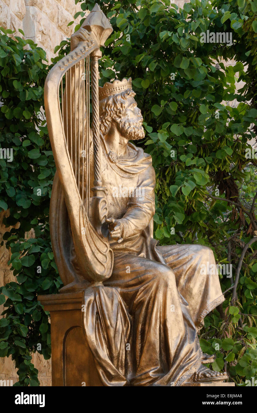 David With Harp High Resolution Stock Photography and Images - Alamy
