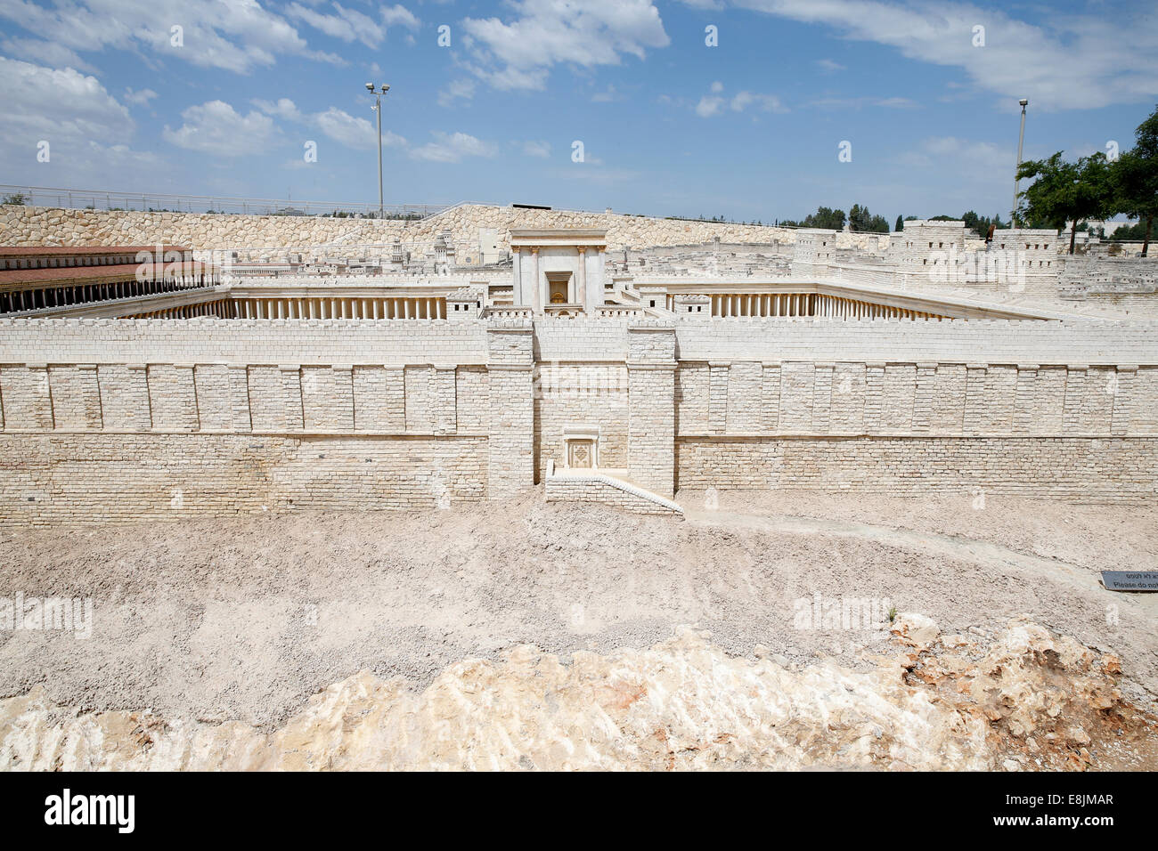 The Israel Museum. Jerusalem in the second temple period. Stock Photo