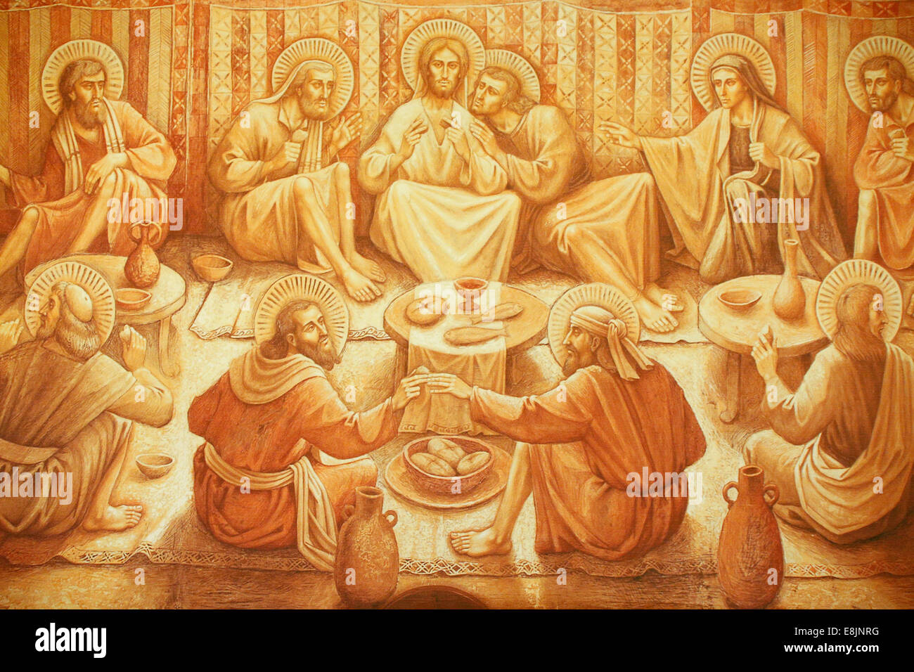 The last supper Stock Photo Alamy