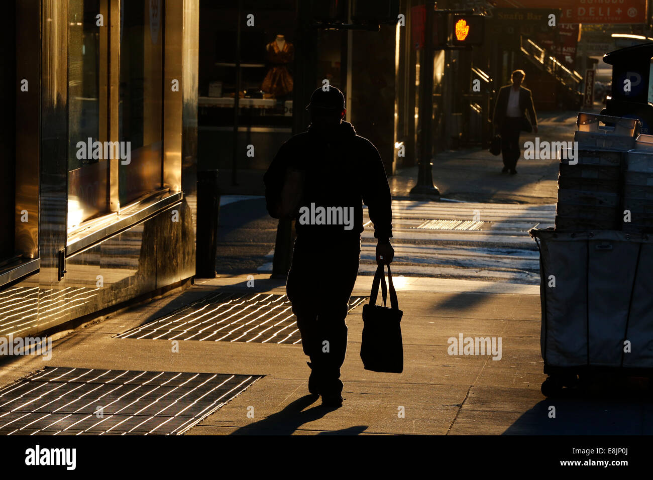 Early morning. Manhattan. Stock Photo