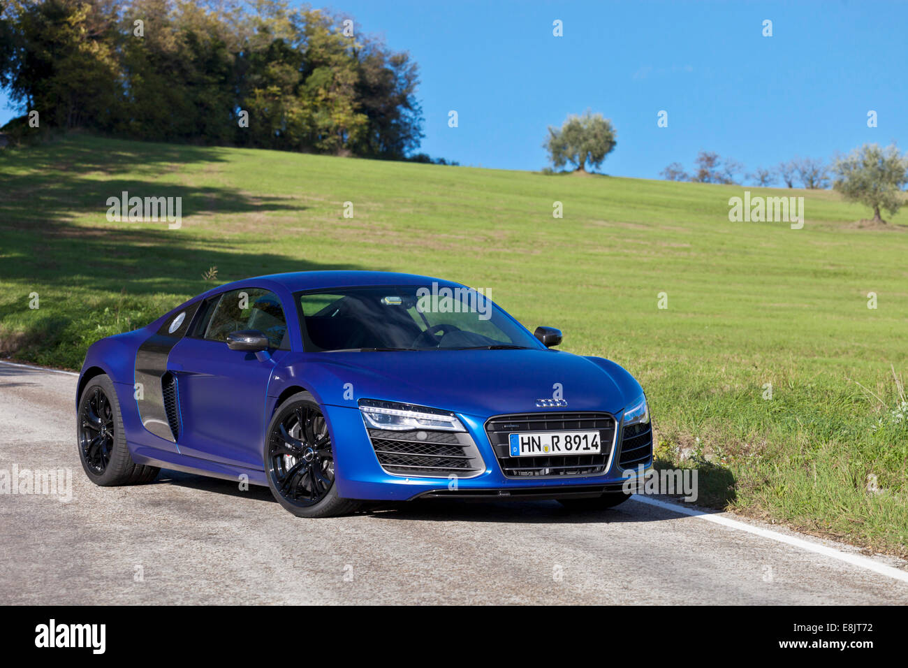 Audi R8 V10 Plus Stock Photo