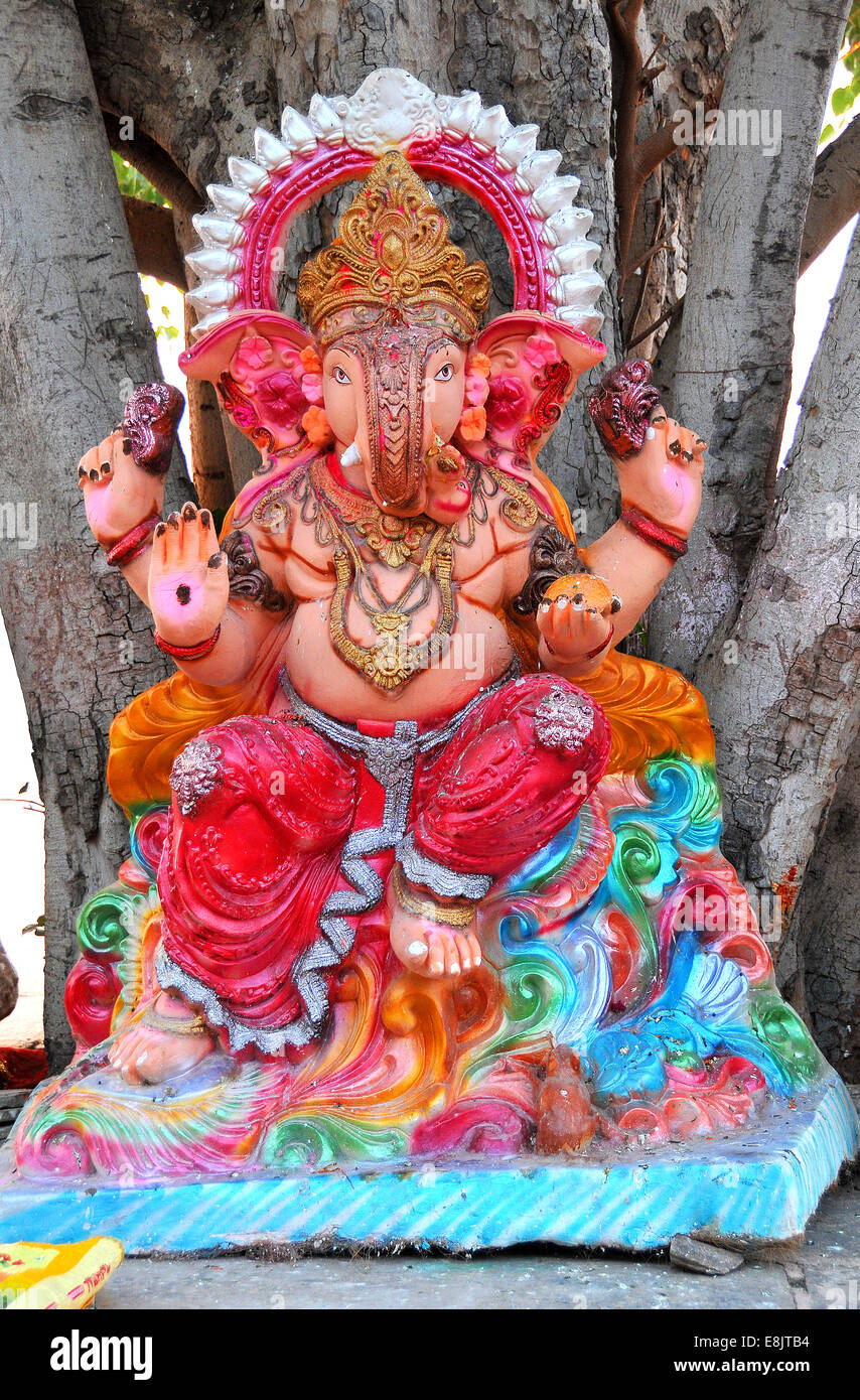 Hindu god Ganesh Stock Photo - Alamy