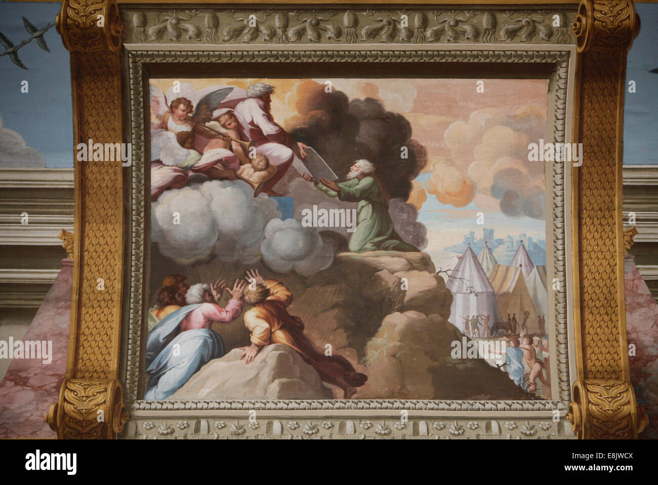 Mose Raphael Solidum Moses ten commandments painting hi-res stock photography and images - Alamy