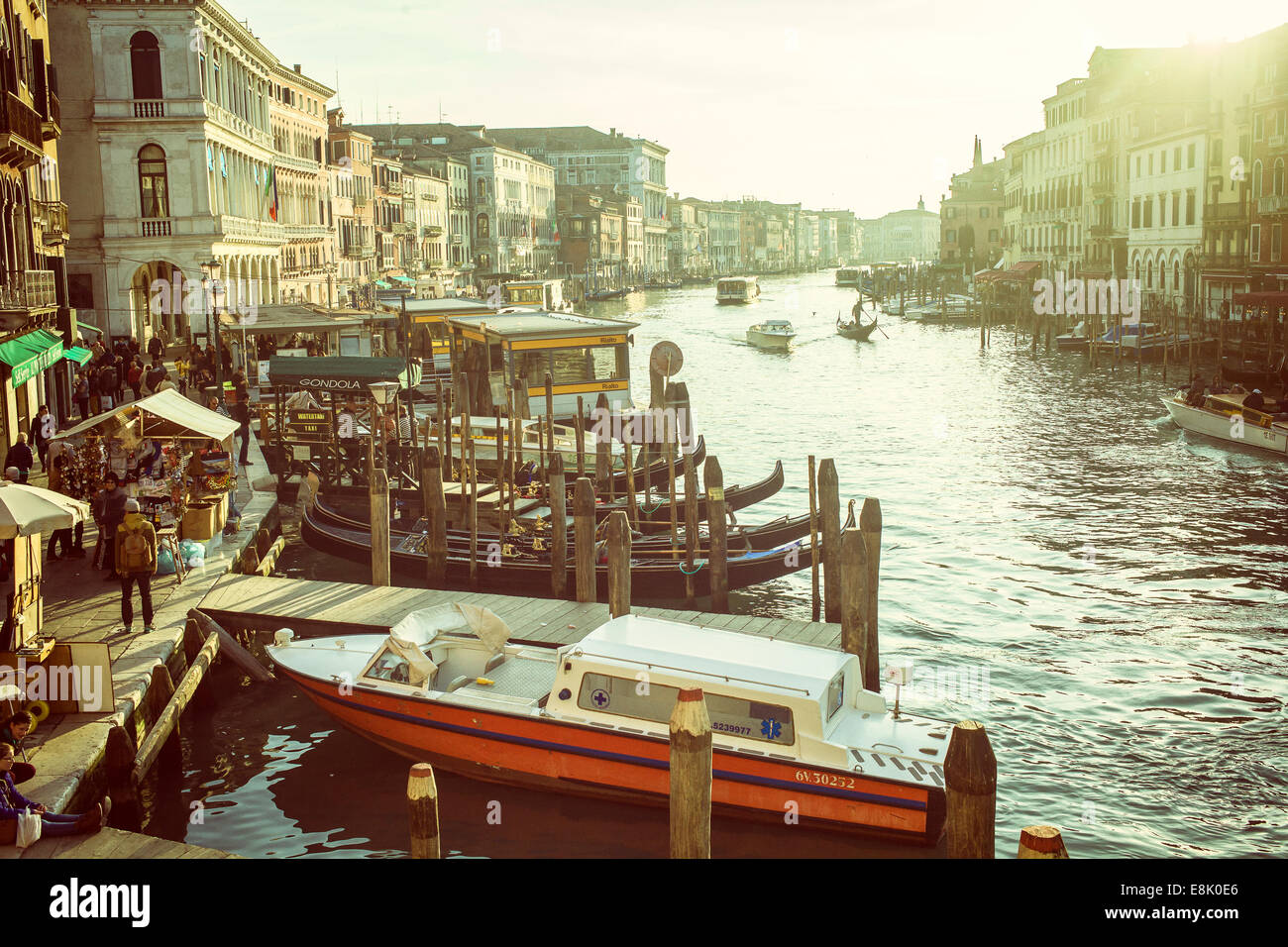 Grand canal in sunset hi-res stock photography and images - Alamy