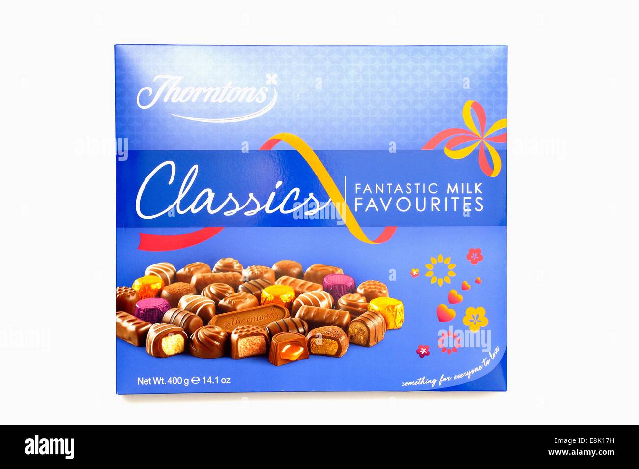 Box of Thorntons classics fantastic favourites Stock Photo Alamy