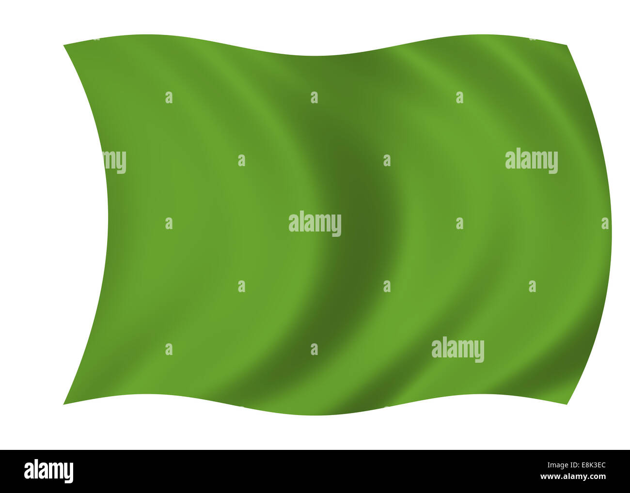 green-isolated-blank-flag-banner-against-white-background-stock-photo