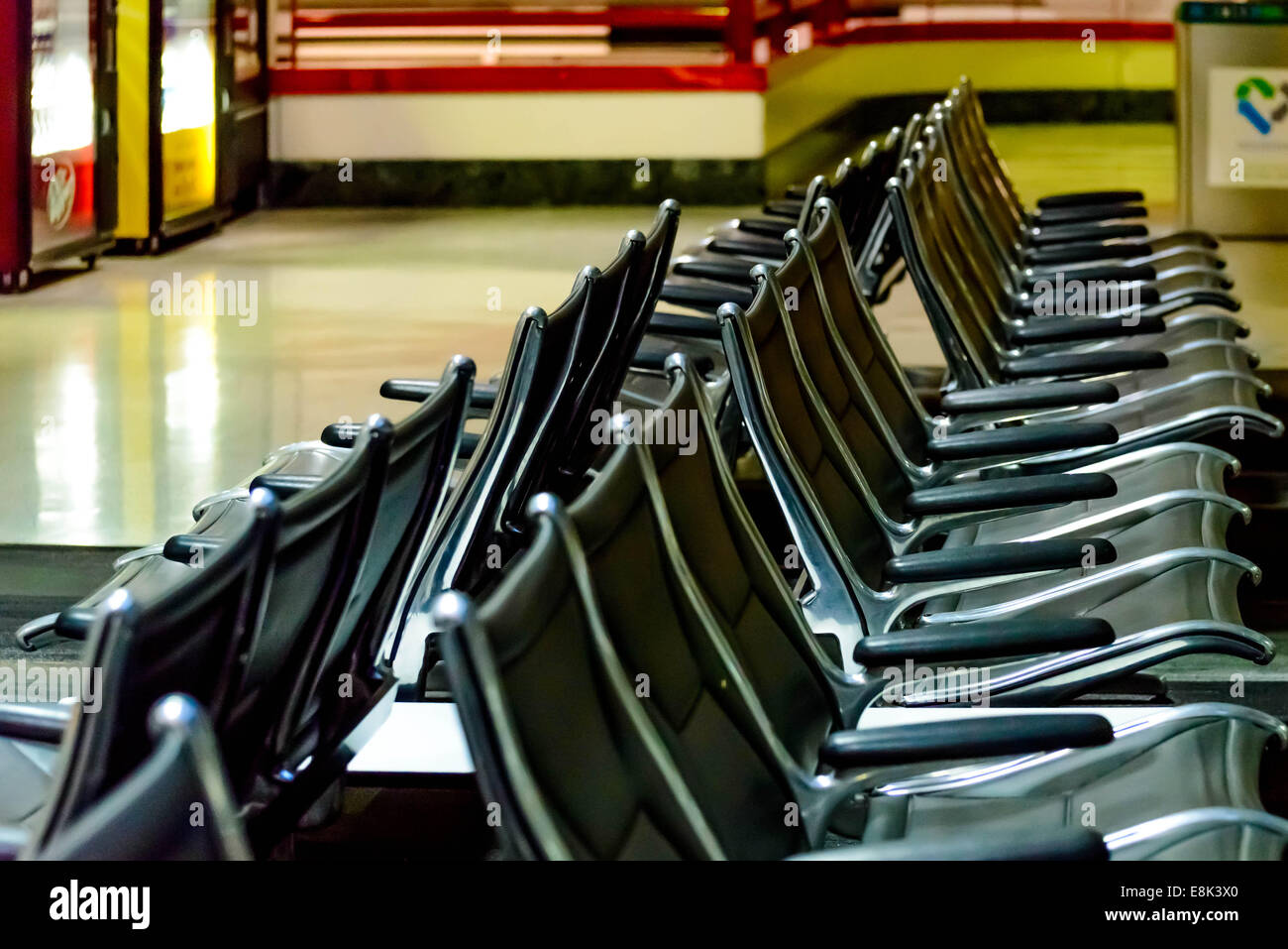 IAH, Houston Intercontinental Airport, Houston, Texas, USA empty