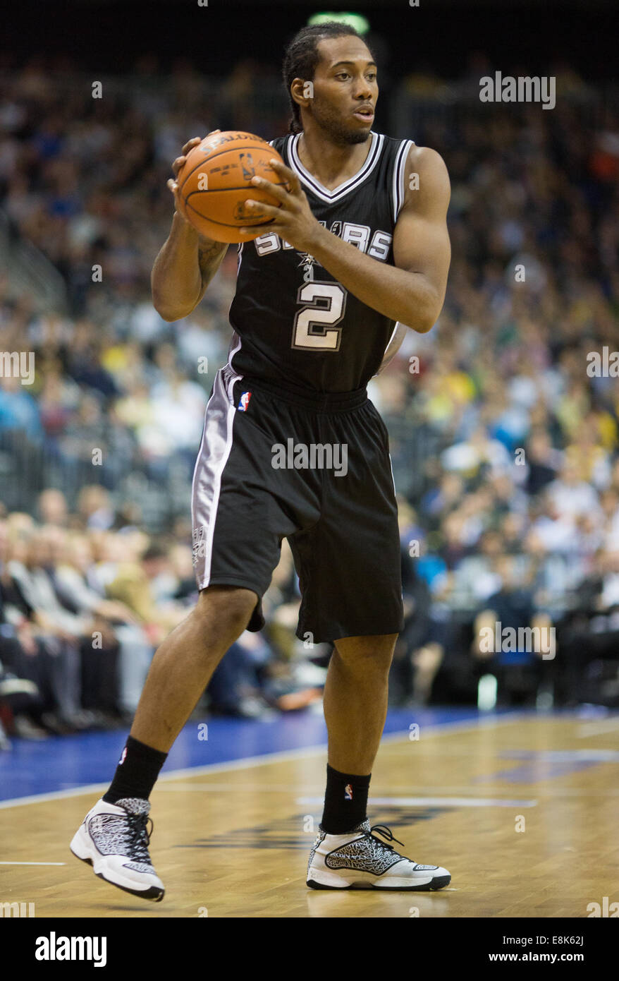 Berlin, Germany. 08th Oct, 2014. Kawhi Leonard of the San Berlin, Germany. 08th Oct, 2014. Kawhi Leonard of the San