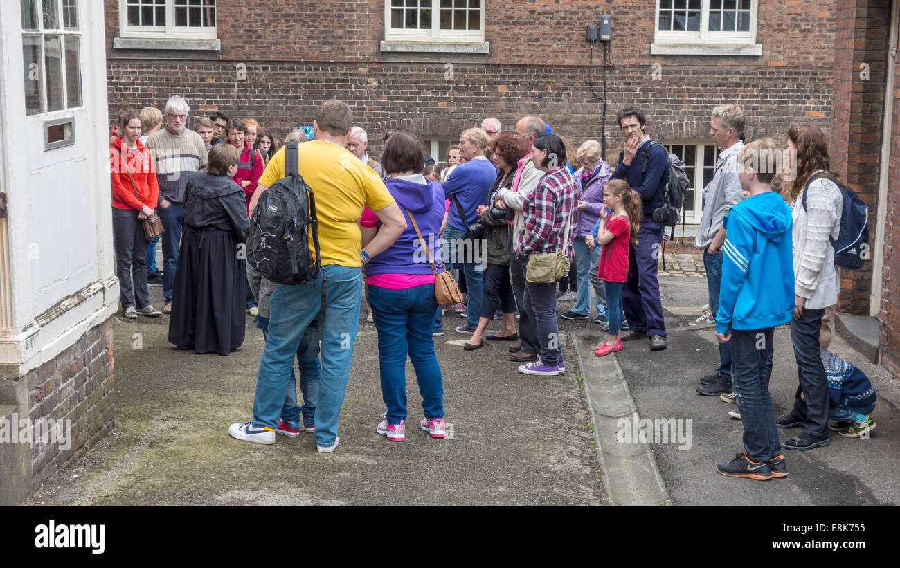 Call the Midwife Guided Tour Set Location Chatham Dockyard Kent Stock Photo