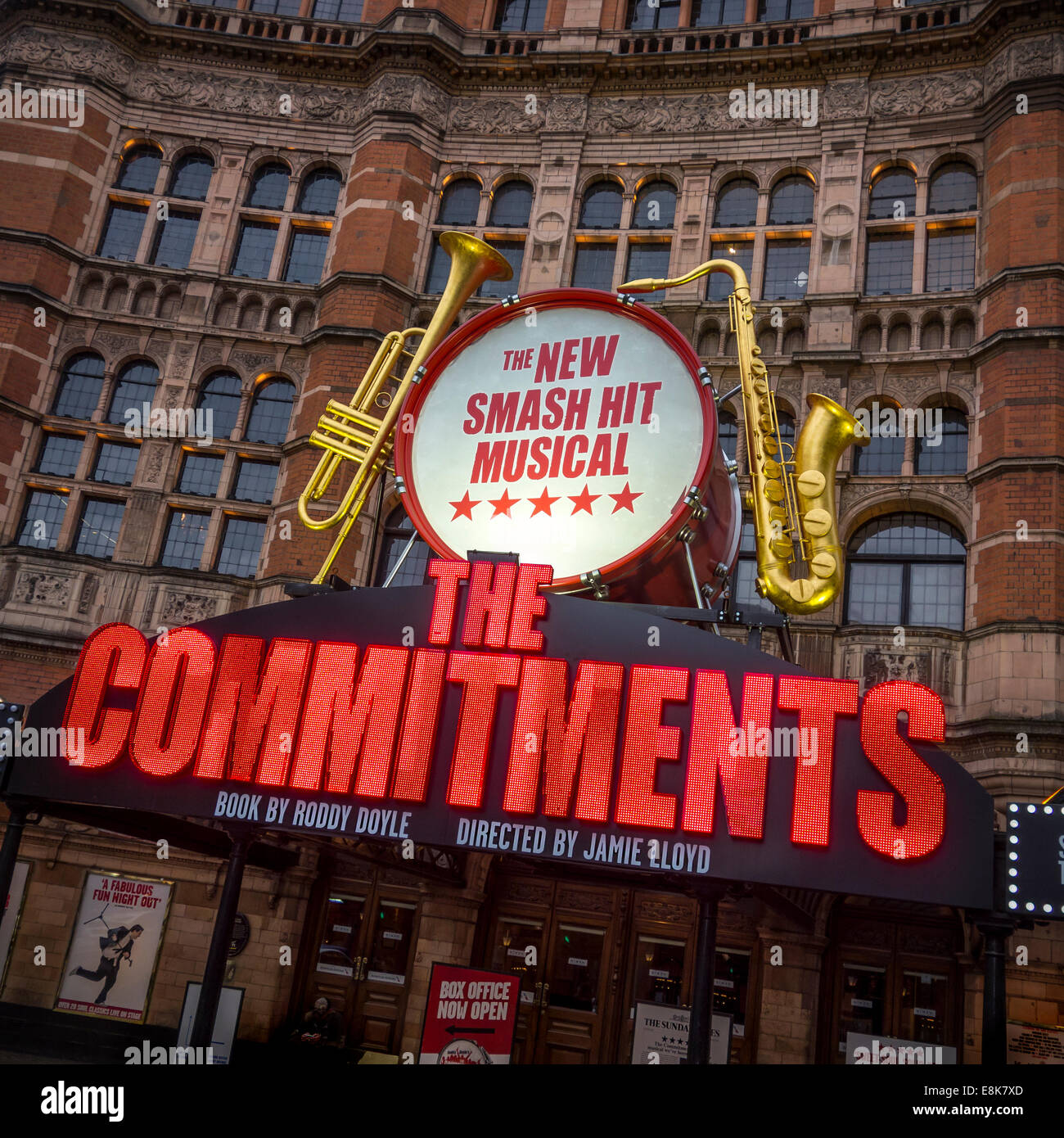 Roddy Doyles The Commitments Musical  Palace Theatre London Stock Photo