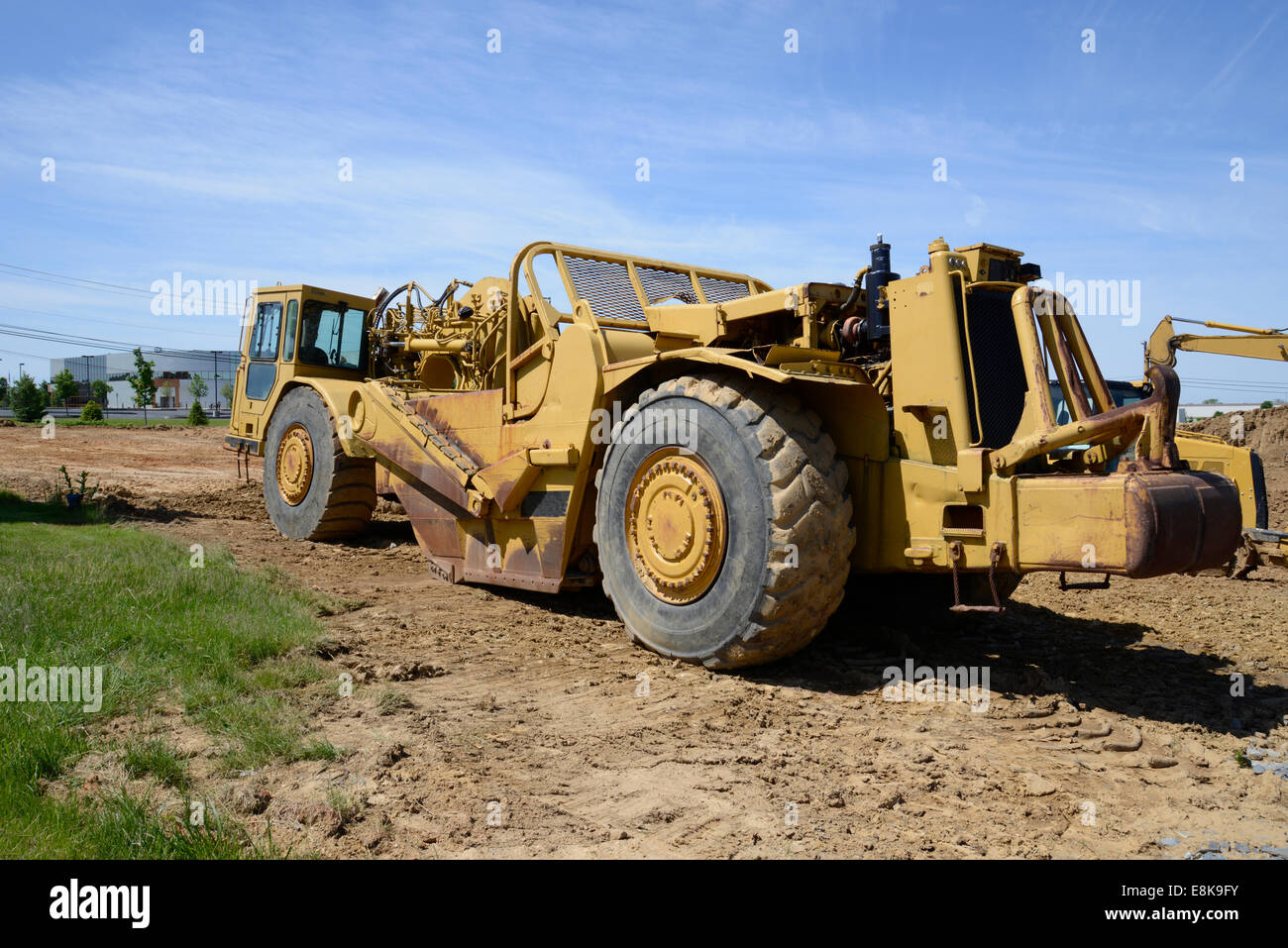 large heavy duty construction equipment Stock Photo Alamy