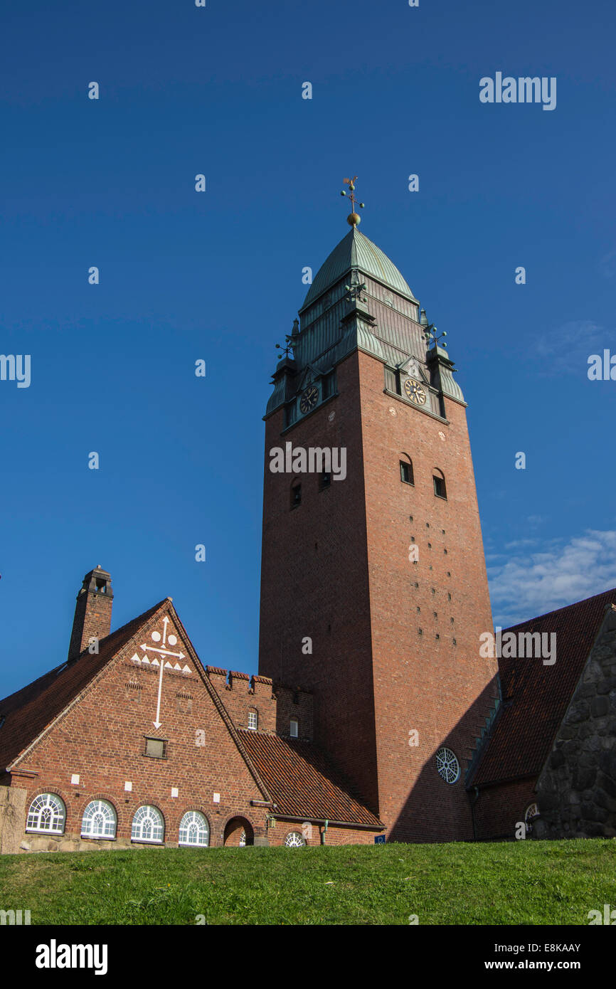 Masthuggskyrkan, a church in Gothenburg. With its distinctive style and