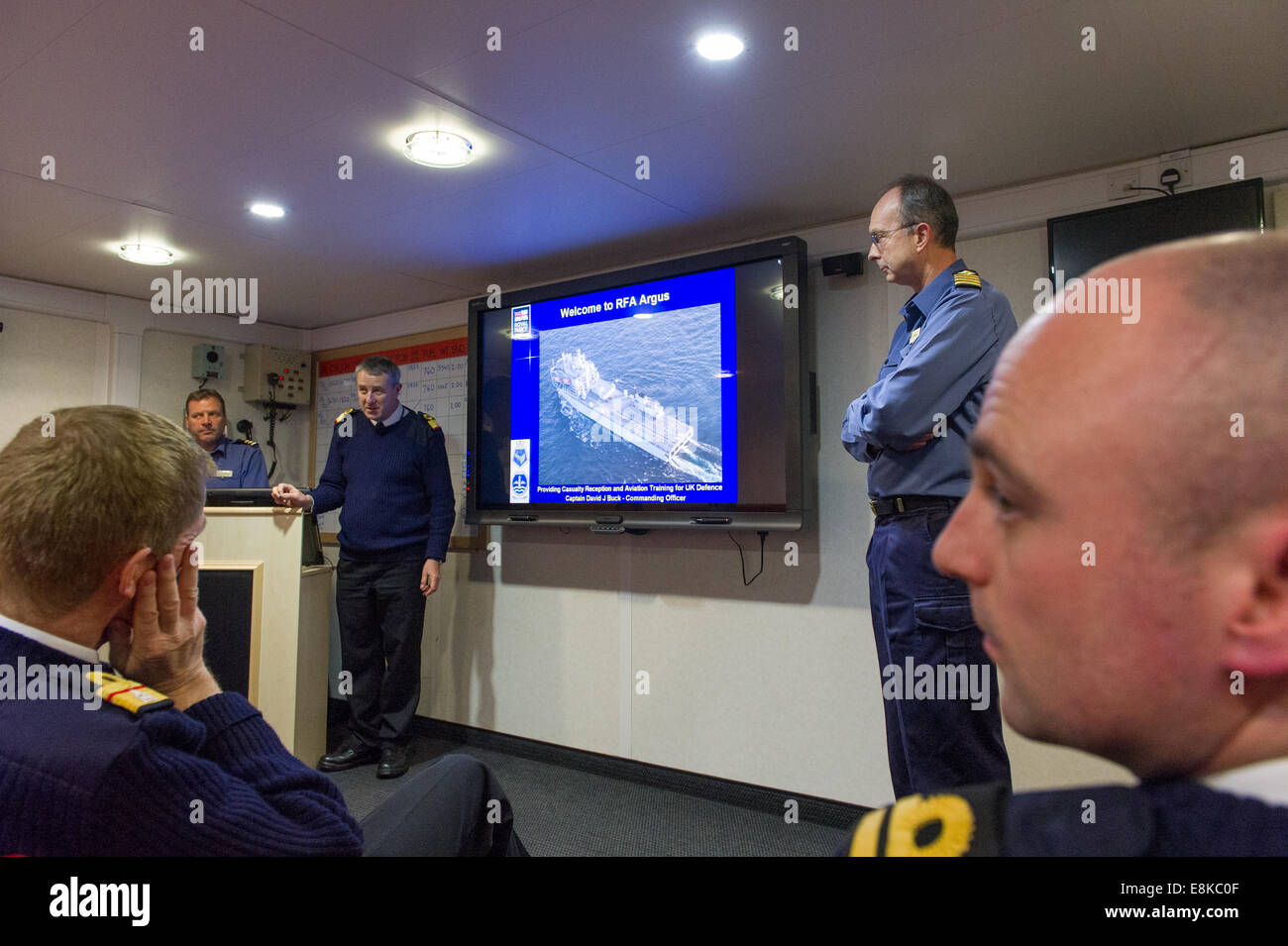 RFA Argus, the Royal Navy's Primary Casualty Reception, Hospital and ...