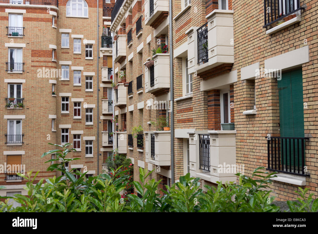 Apartment Buildings In Paris Stock Photos Apartment - 