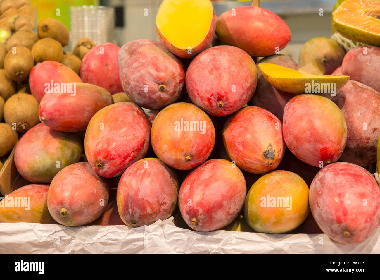 stack of mango fruit rich in vitamins Stock Photo Alamy