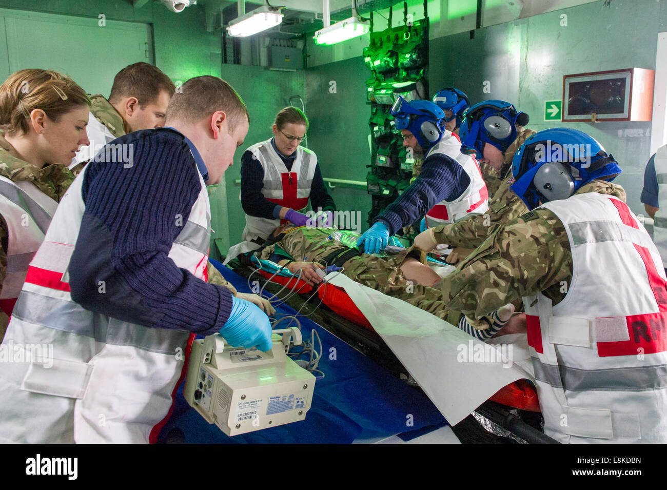 RFA Argus, the Royal Navy's Primary Casualty Reception, Hospital and ...