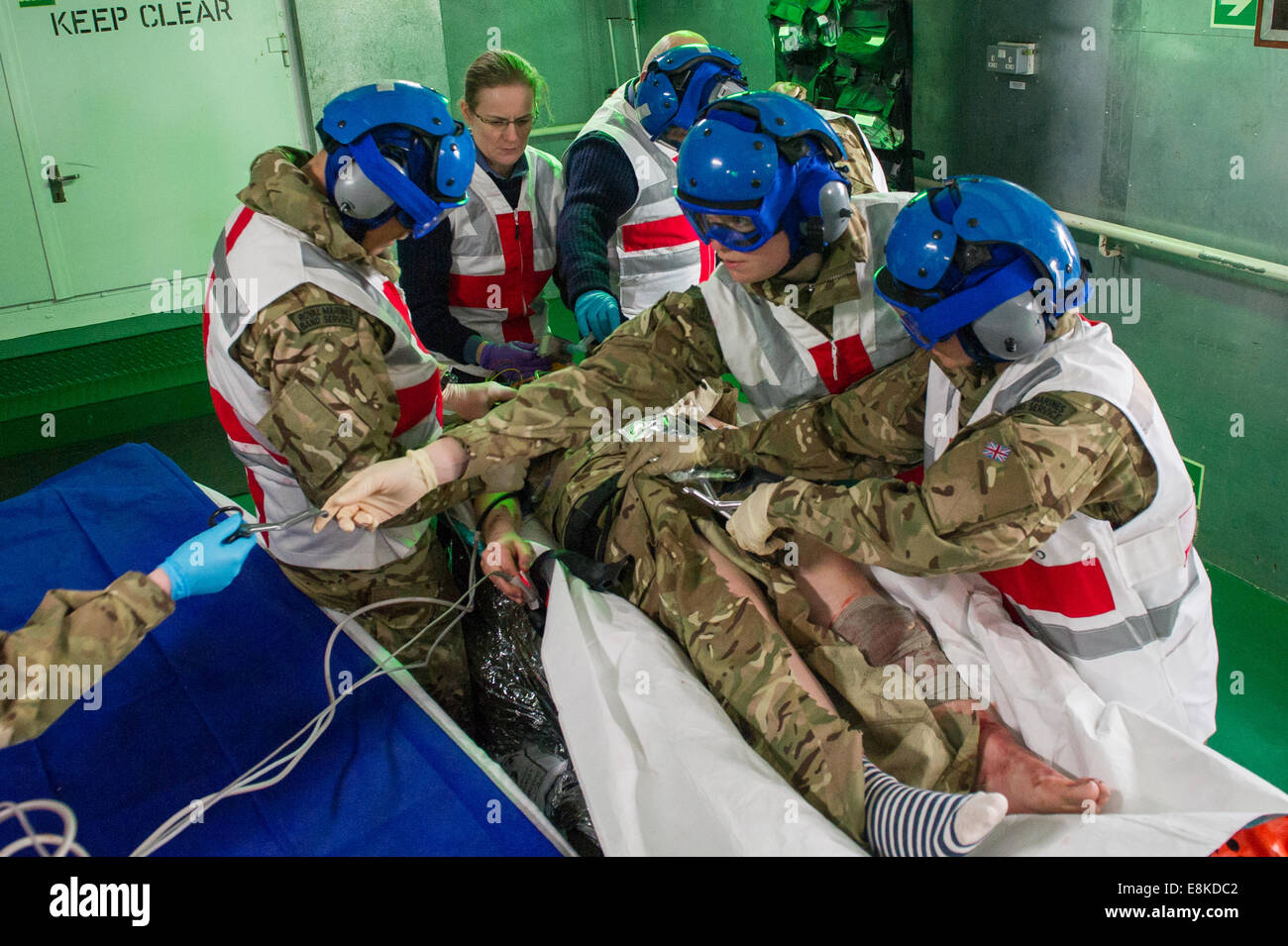RFA Argus, the Royal Navy's Primary Casualty Reception, Hospital and ...