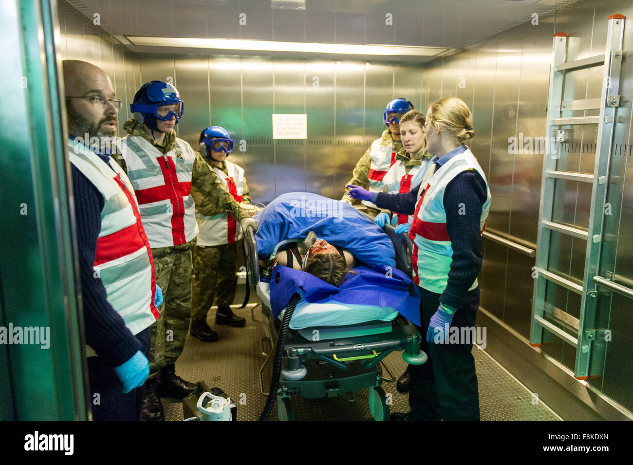 RFA Argus, the Royal Navy's Primary Casualty Reception, Hospital and ...
