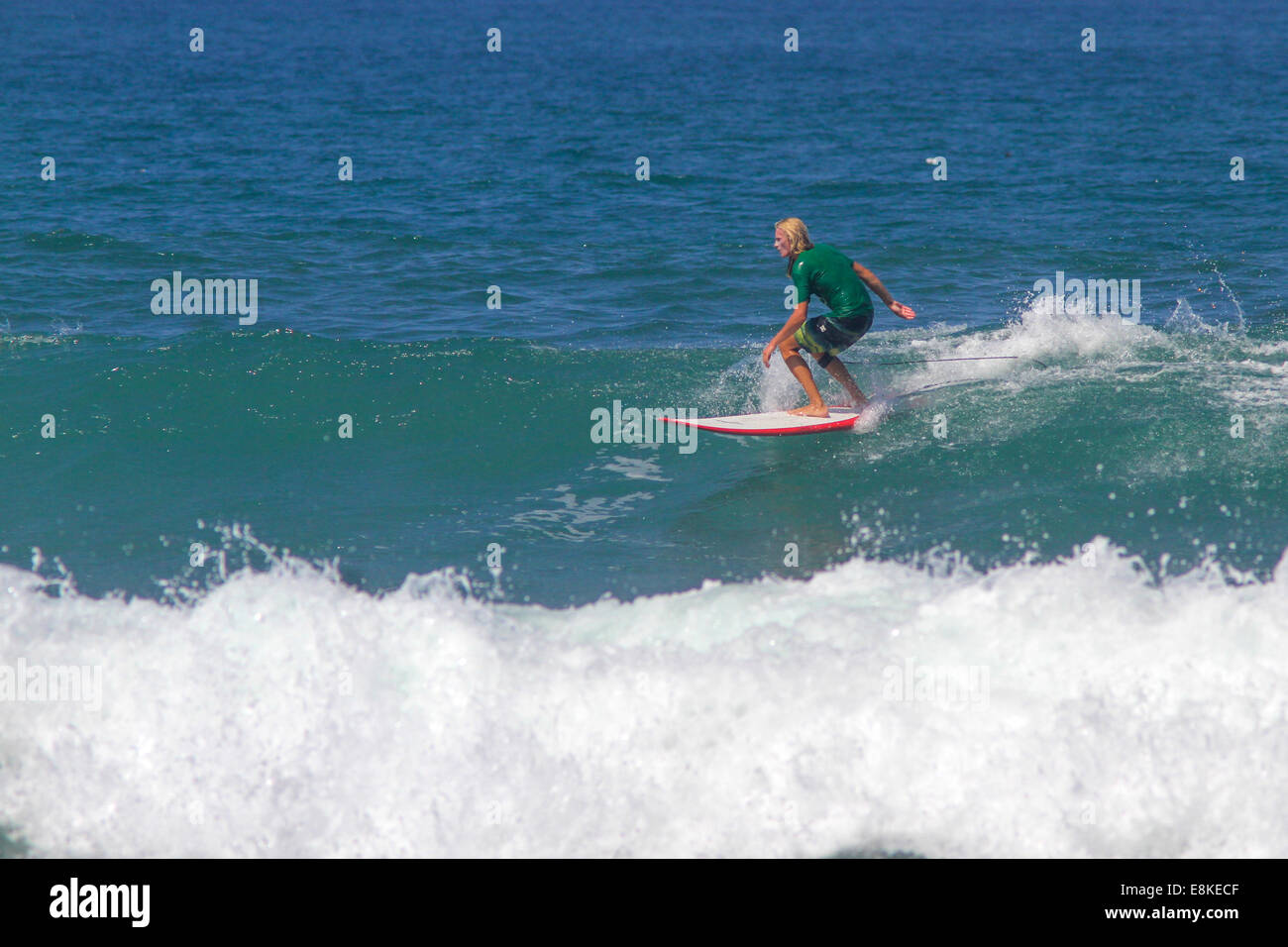 Surfing in Kuta.Bali.Indonesia Stock Photo Alamy