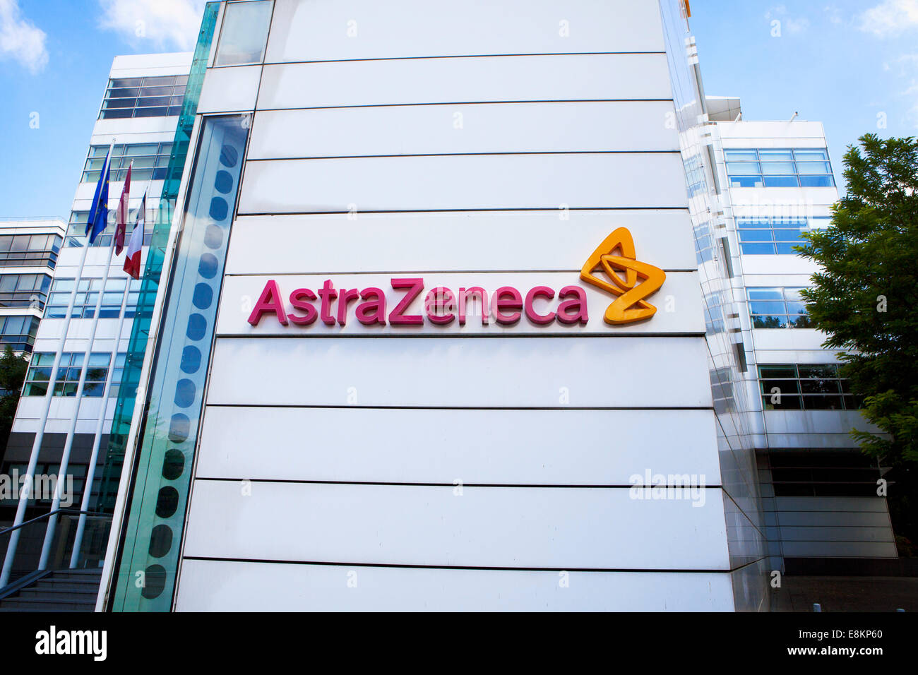 Laboratoire Astrazeneca, Rueil Malmaison. Stock Photo