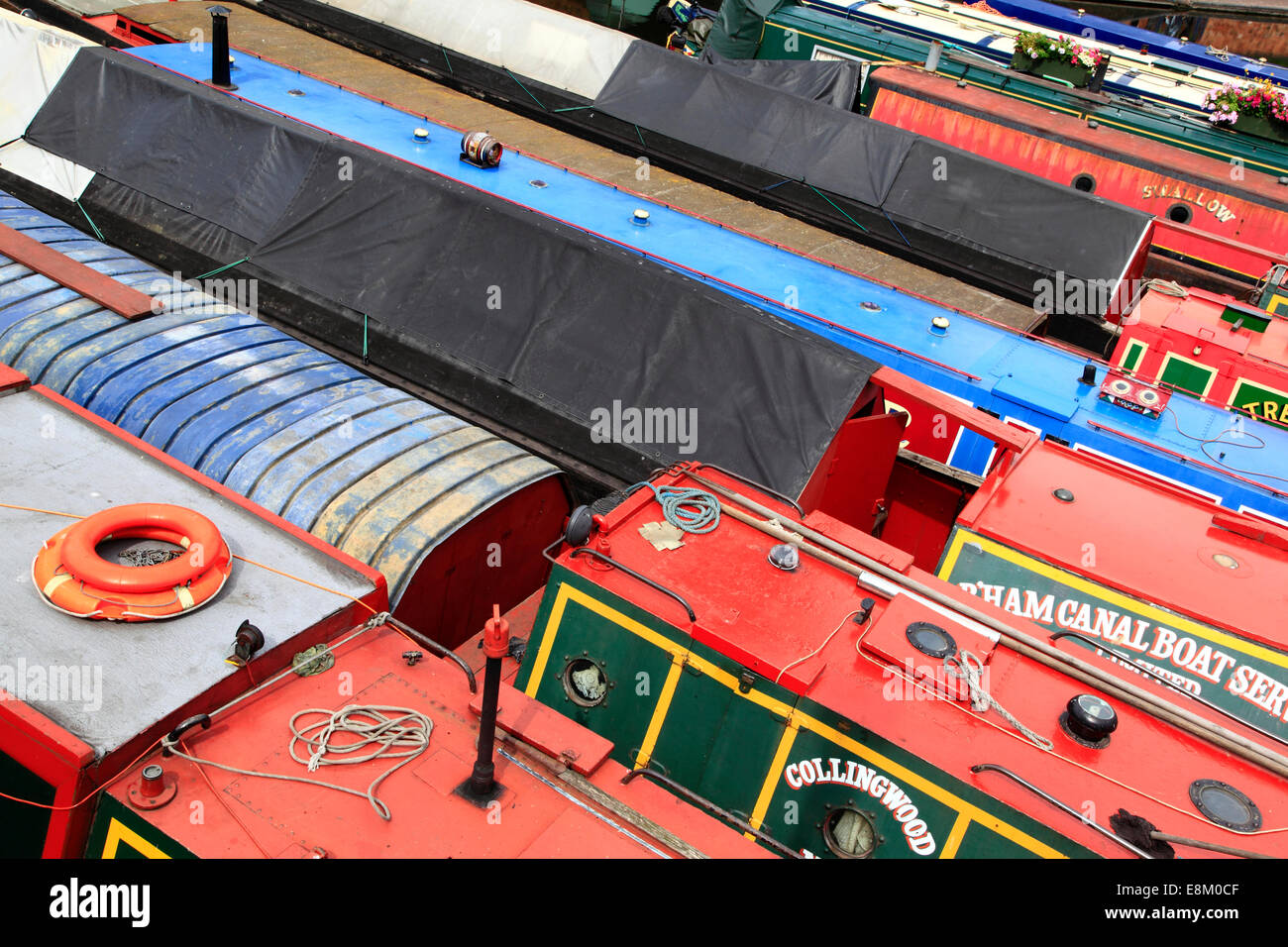 Gas street basin moorings hi-res stock photography and images - Alamy