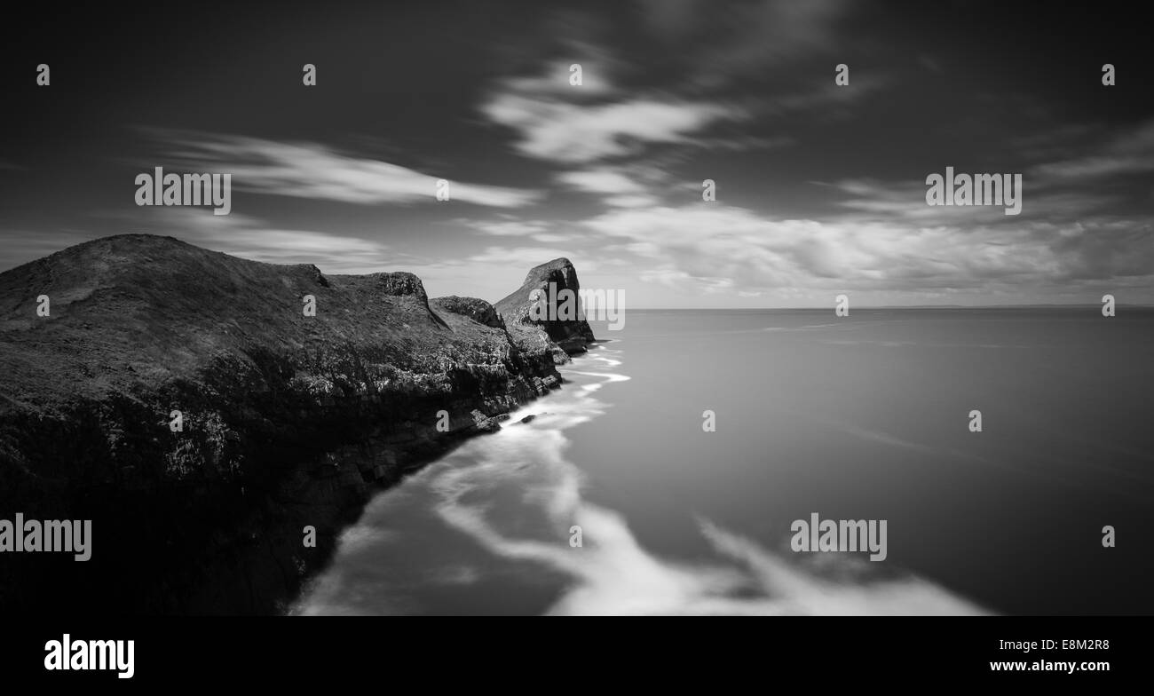 Worm's Head, Gower, Wales, UK Stock Photo