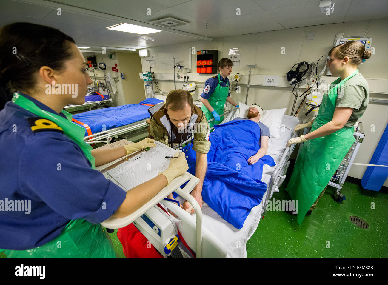 RFA Argus, the Royal Navy's Primary Casualty Reception, Hospital and ...