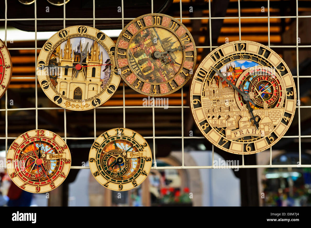 Prague souvenir clocks hires stock photography and images Alamy