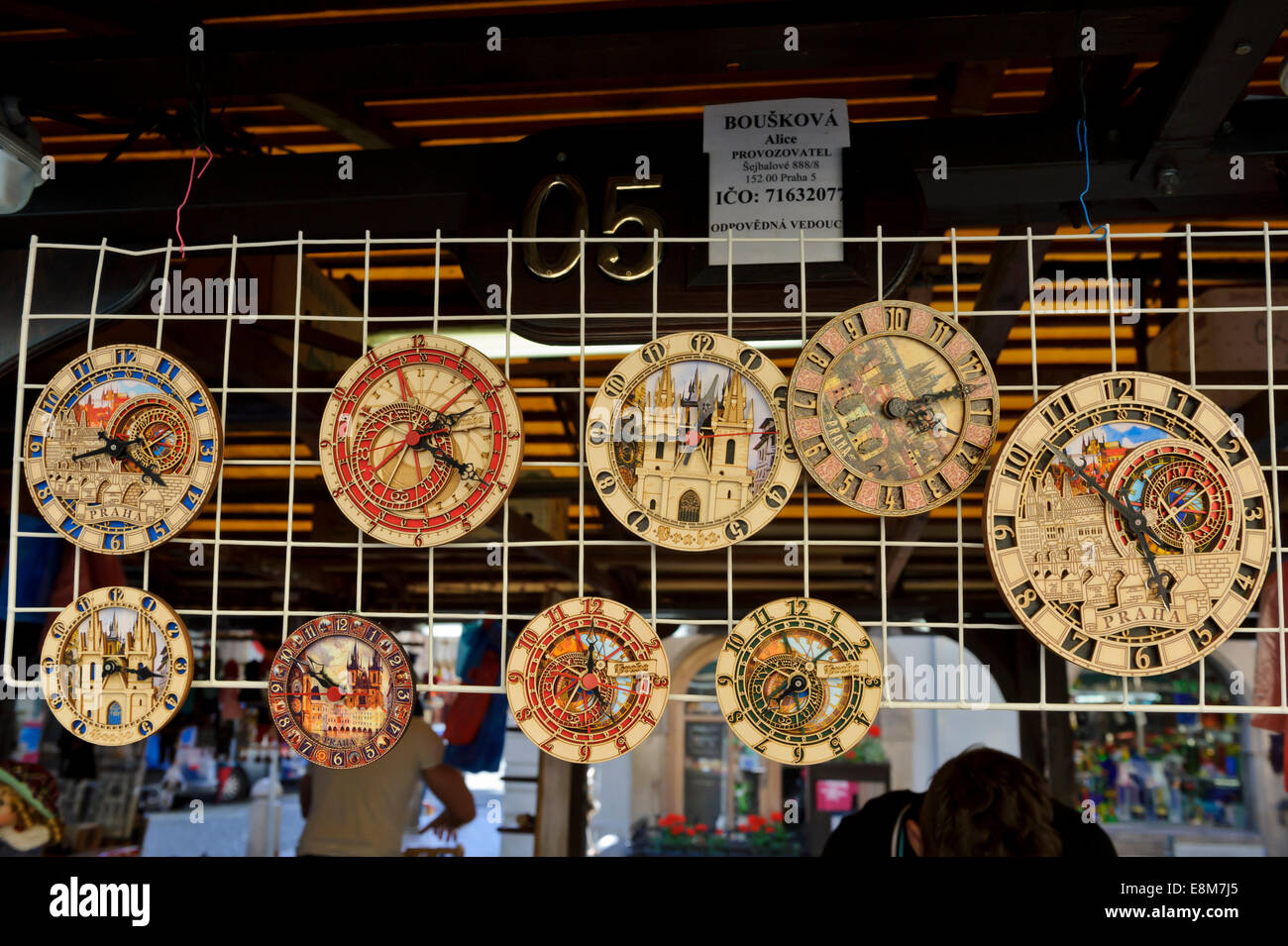 Prague Souvenir Clocks High Resolution Stock Photography and Images - Alamy