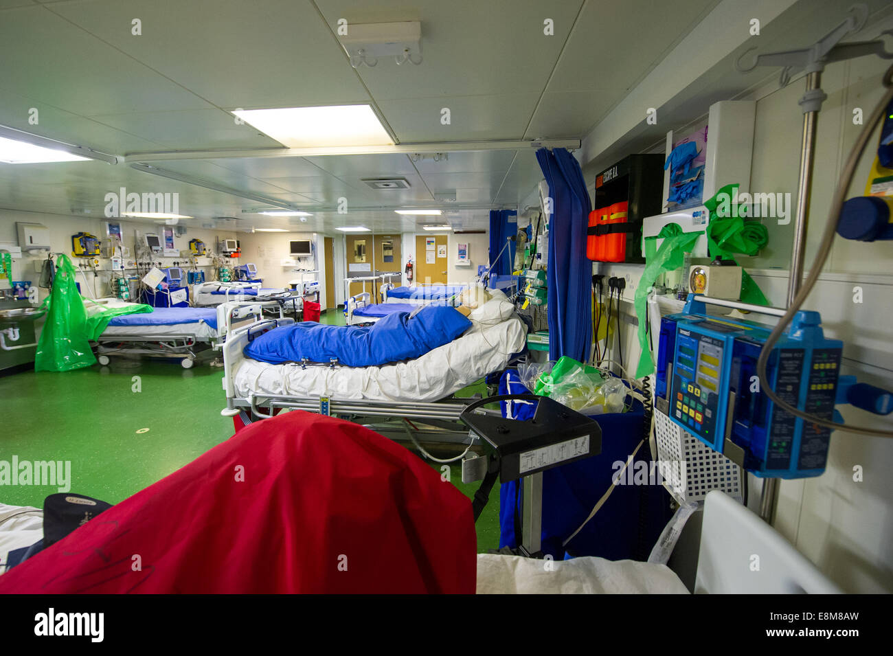 RFA Argus, the Royal Navy's Primary Casualty Reception, Hospital and ...