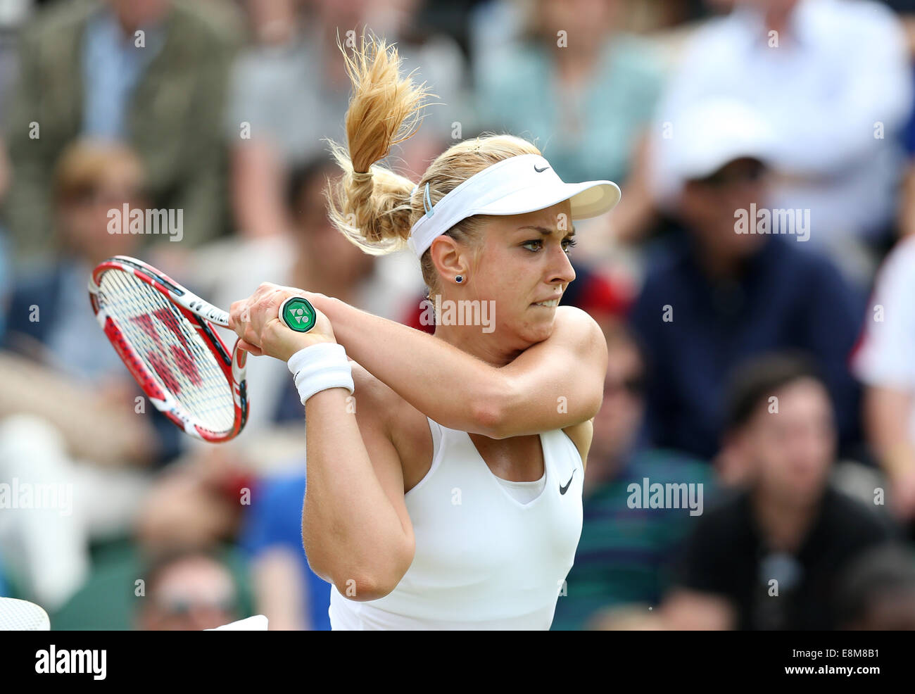 Sabine Lisicki (GER) , Wimbledon Championships 2014, Grand Slam Tennis Tournament, London, England, Stock Photo