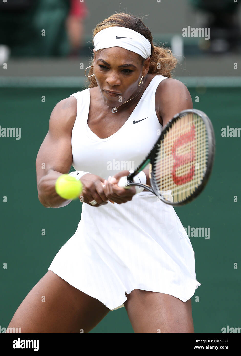 Black female tennis player hi-res stock photography and images - Alamy