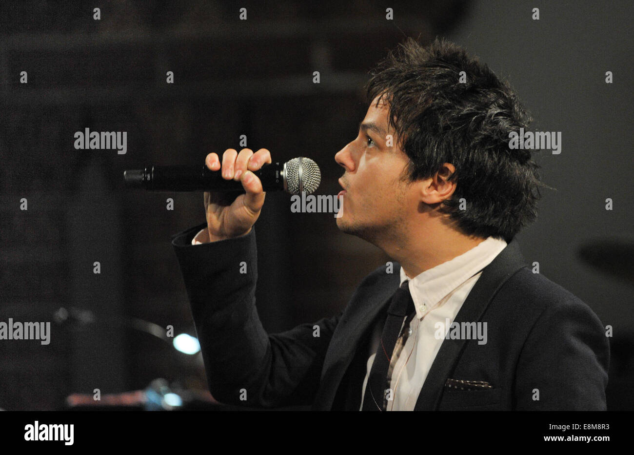 Berlin Germany 07th Oct 2014 British Singer Jamie Cullum Performs