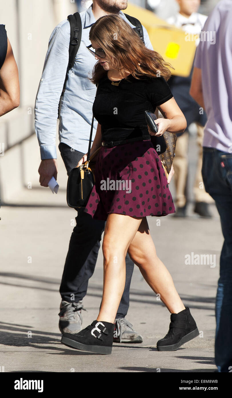 Hollywood California Usa 7th Oct 2014 Bethany Costentino Of Best Stock Photo Alamy