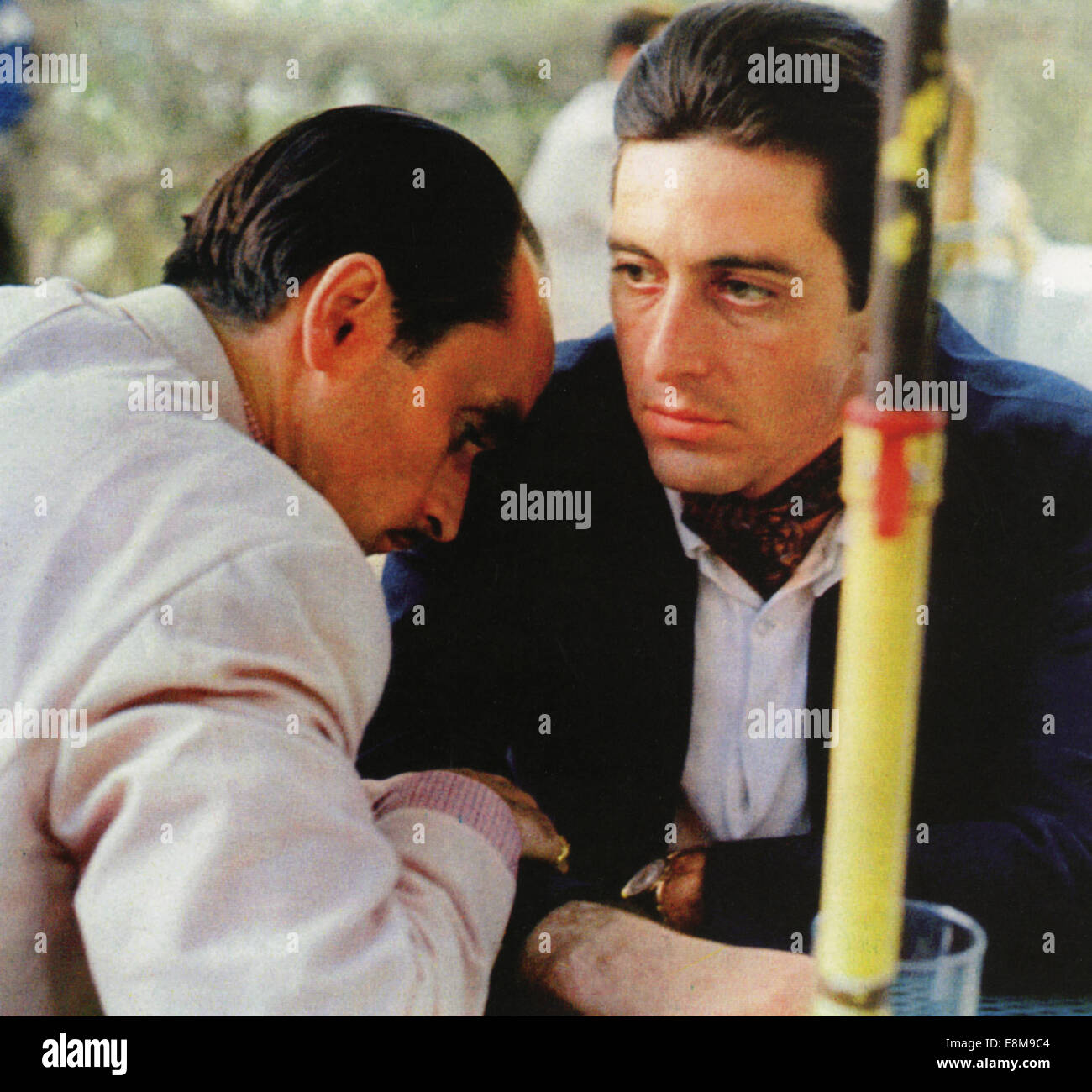 THE GODFATHER, Part II   1974 Paramount film with Al Pacino at right and John Cazale Stock Photo