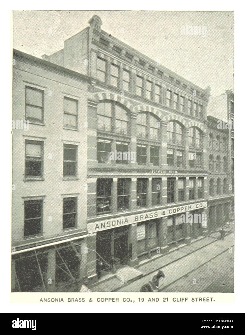 Ansonia map hires stock photography and images Alamy