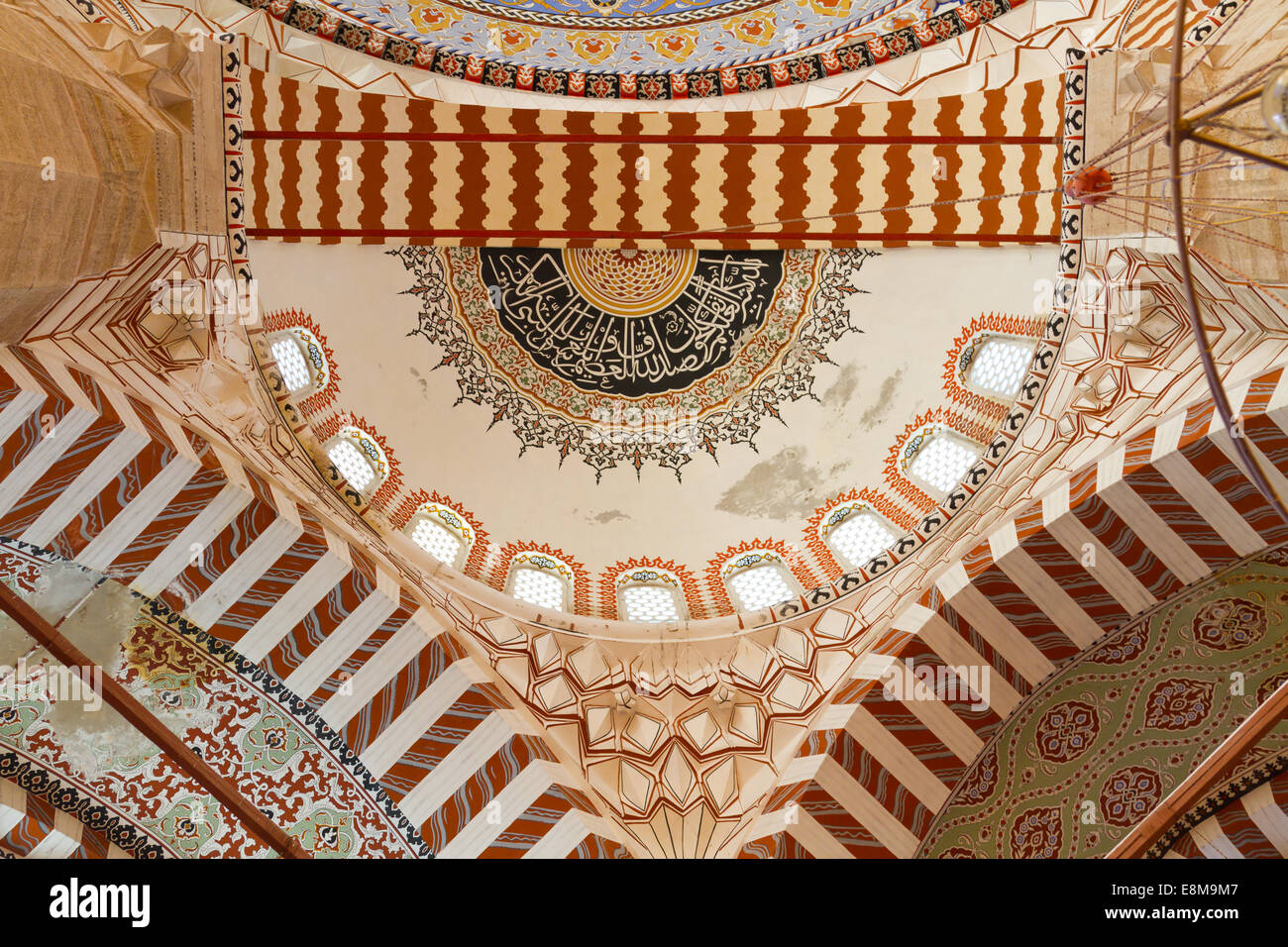 Interior view of Selimiye Mosque, Edirne, Turkey Stock Photo