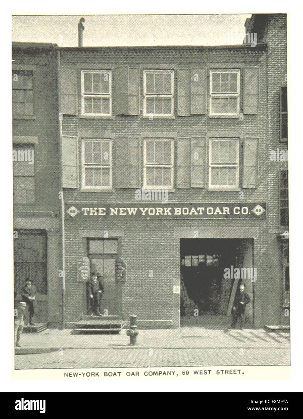 (King1893NYC) pg975 NEWYORK BOAT OAR COMPANY, 69 WEST STREET Stock