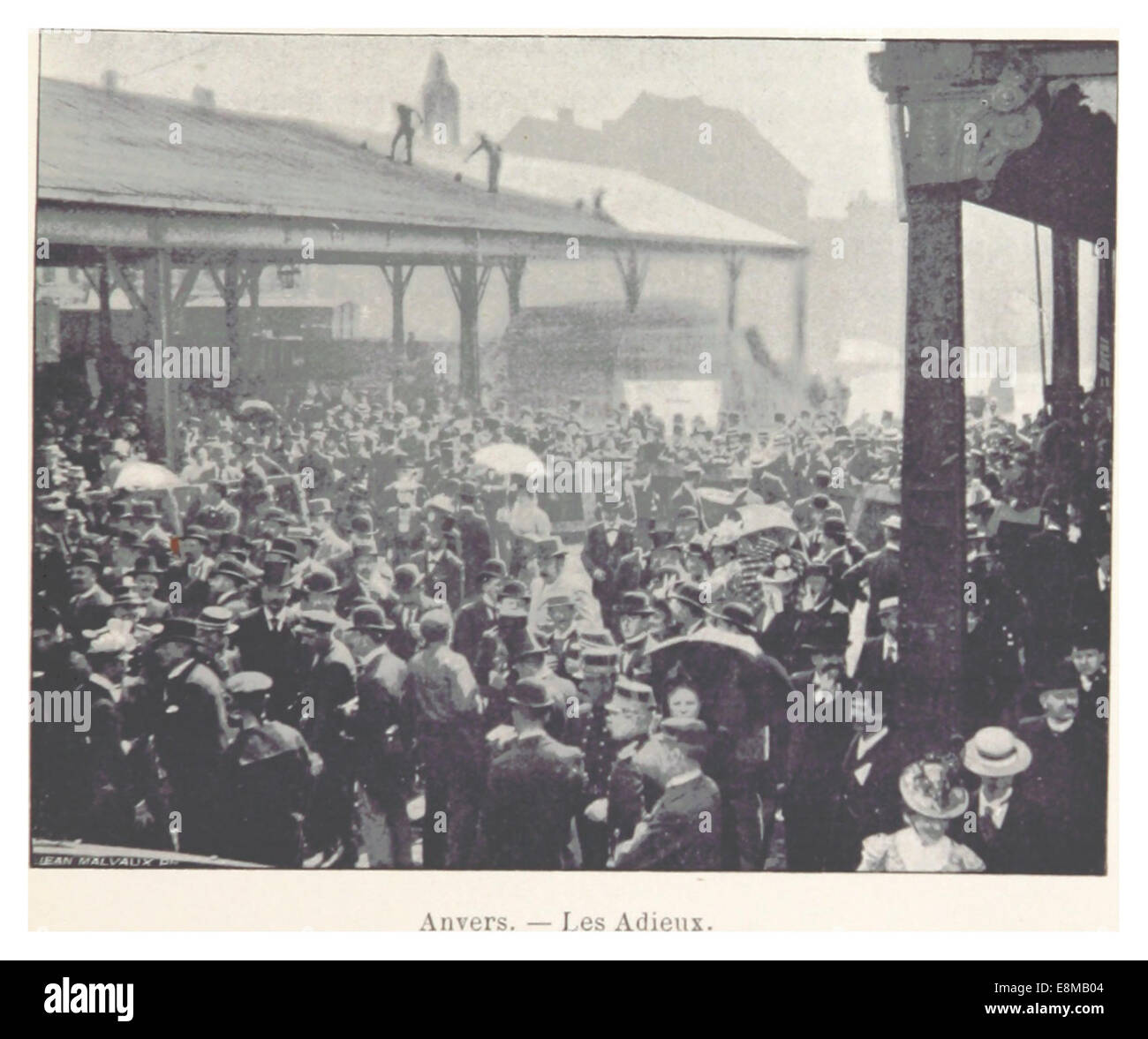 013 Anvers. Les Adieux Stock Photo Alamy