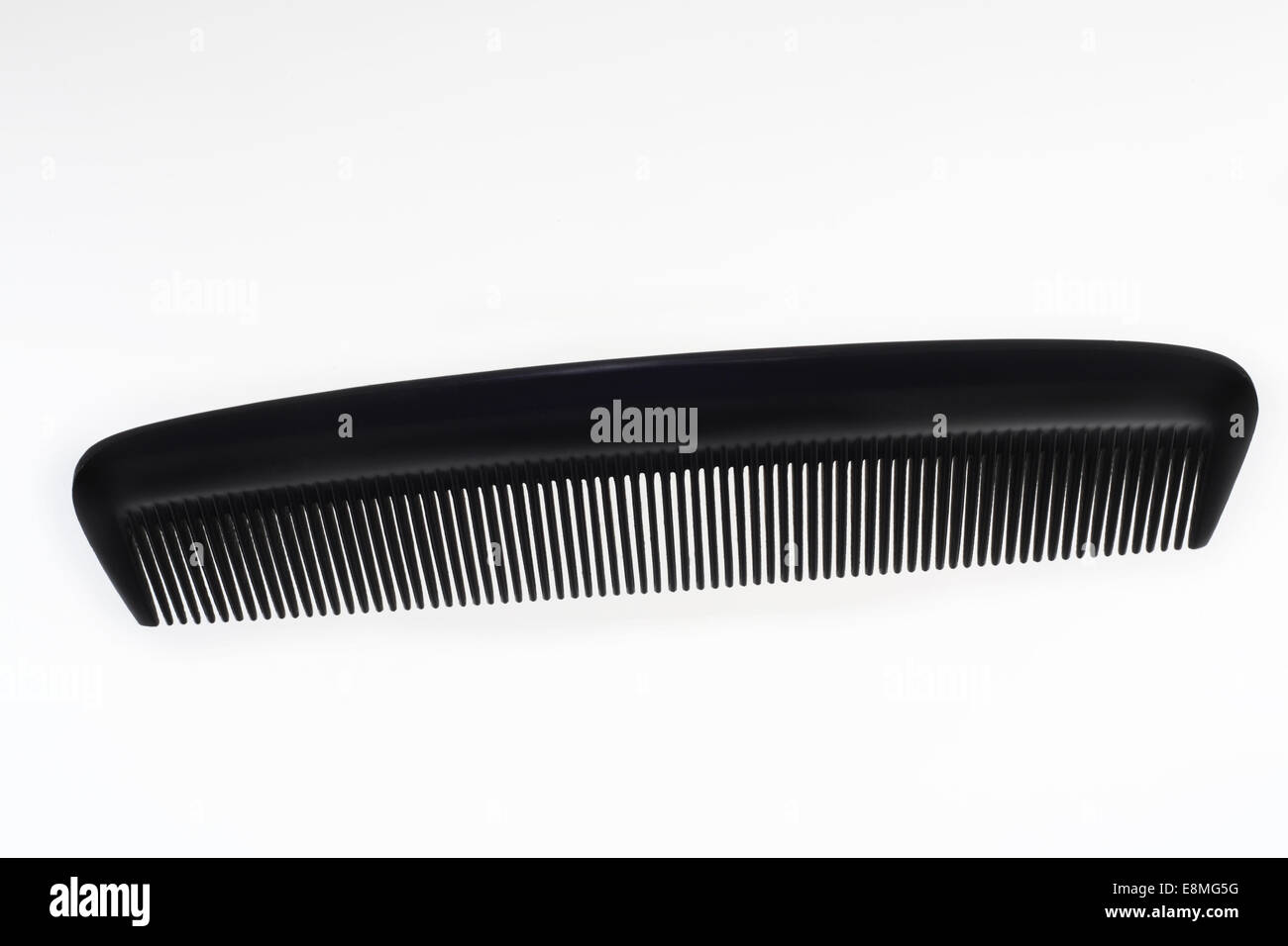 Black plastic comb Stock Photo Alamy