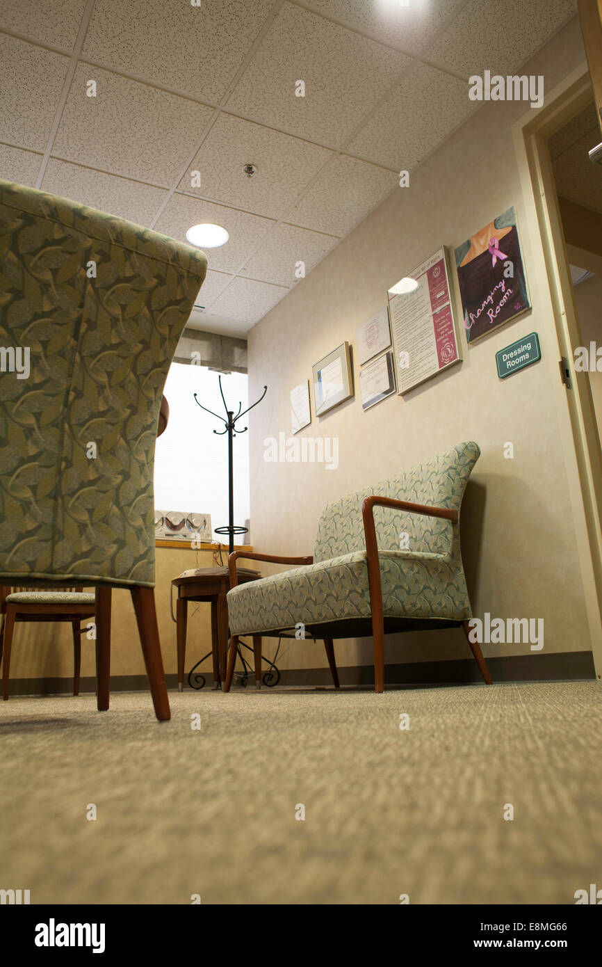 Waiting room in the Women's Imaging Center, Medical Arts Building, part