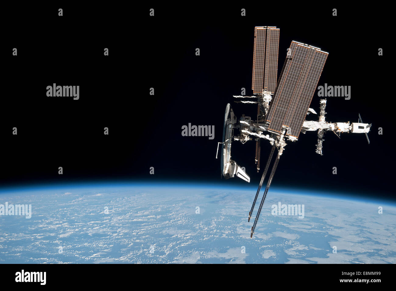 May 23, 2011 - The International Space Station and docked Space Shuttle ...